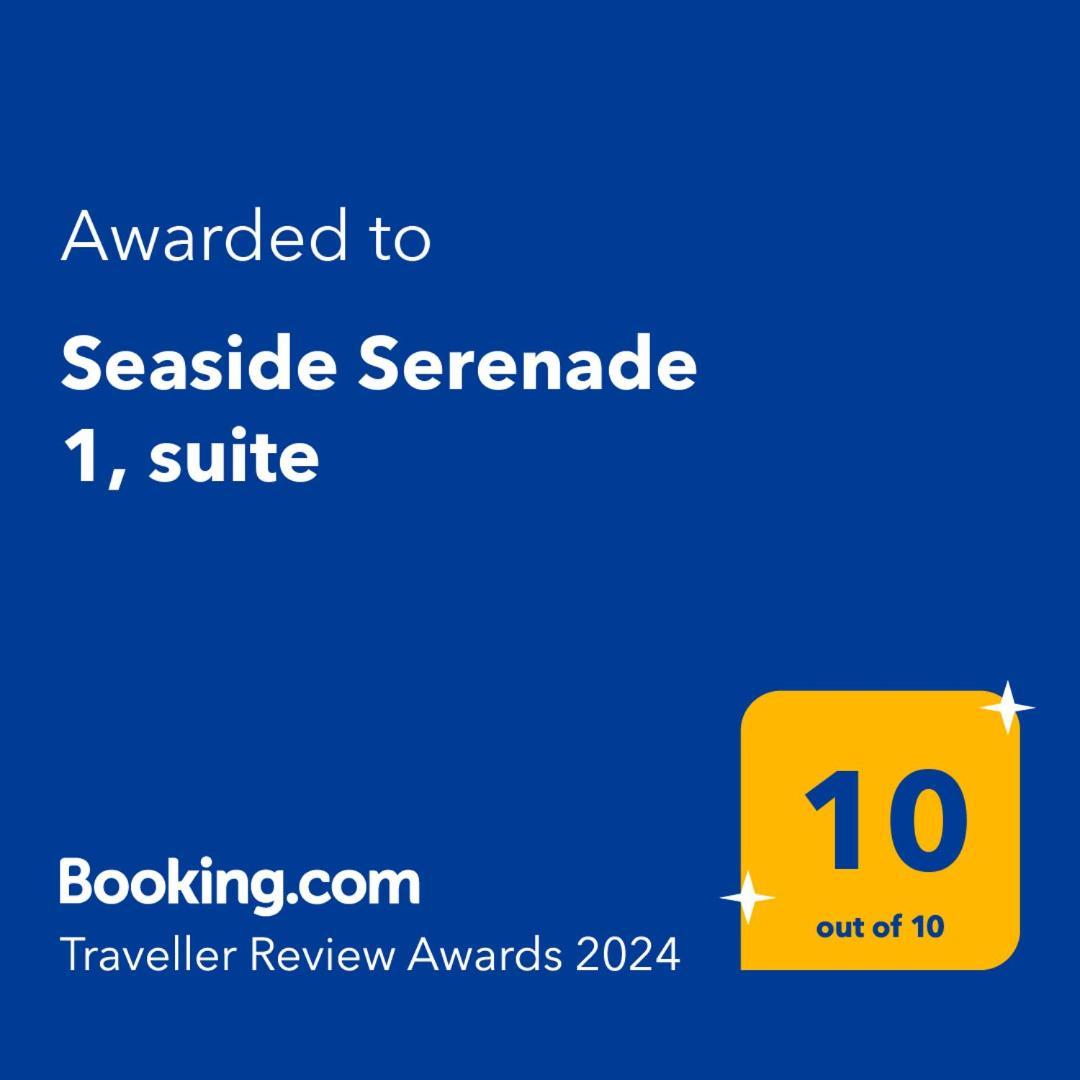Seaside Serenade 1, Suite Ermoupoli Bagian luar foto